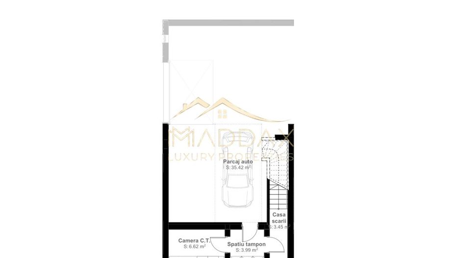 Vila cu 5 camere  *366mp* / Curte privată + piscina*315mp*/ Pipera - Lake View - Schiță 80