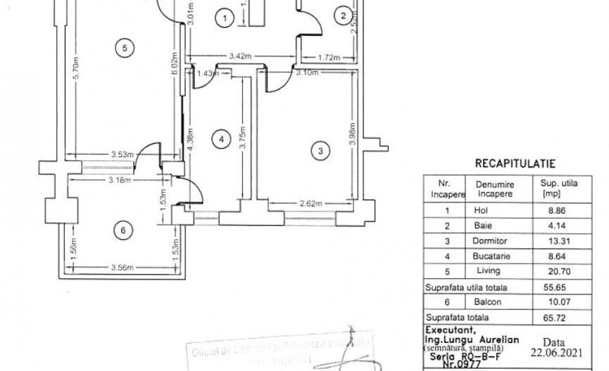 Apartament 2 Camere Roka Nerva Traian Timpuri Noi parcare subt.inclusa - Poză 9