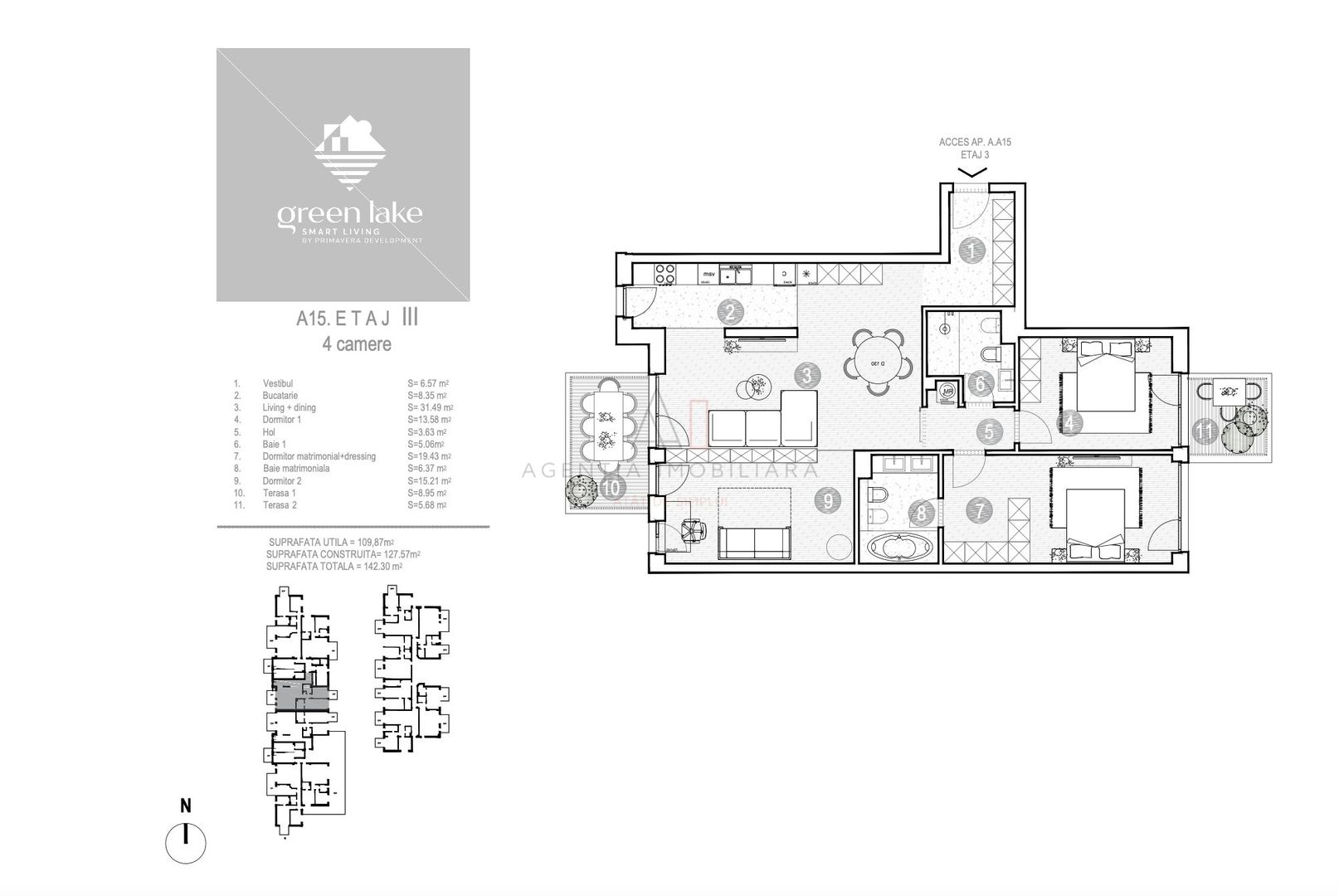 3 Camere Proiect Rezidential | Baneasa Sisesti - Poză 11