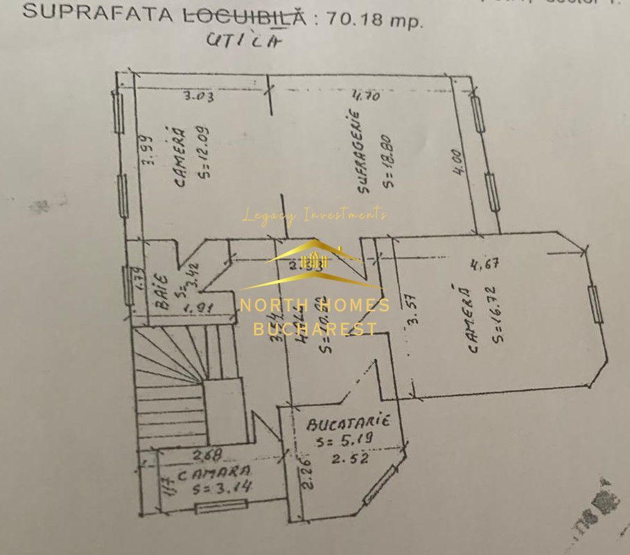 Apartament in Vila de vanzare -Ion Mihalache - Poză 9