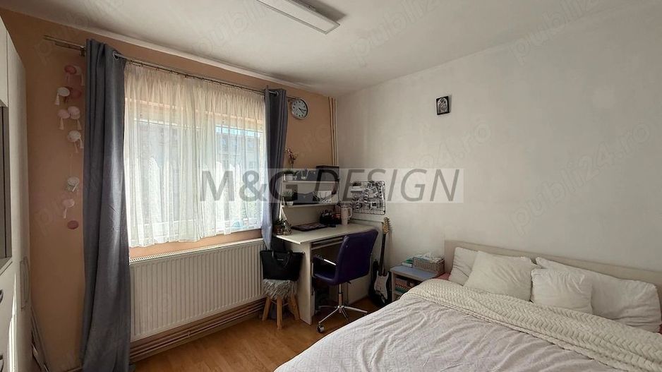 2 camere, etaj 3  Girocului amenajat centrala proprie - Poză 8