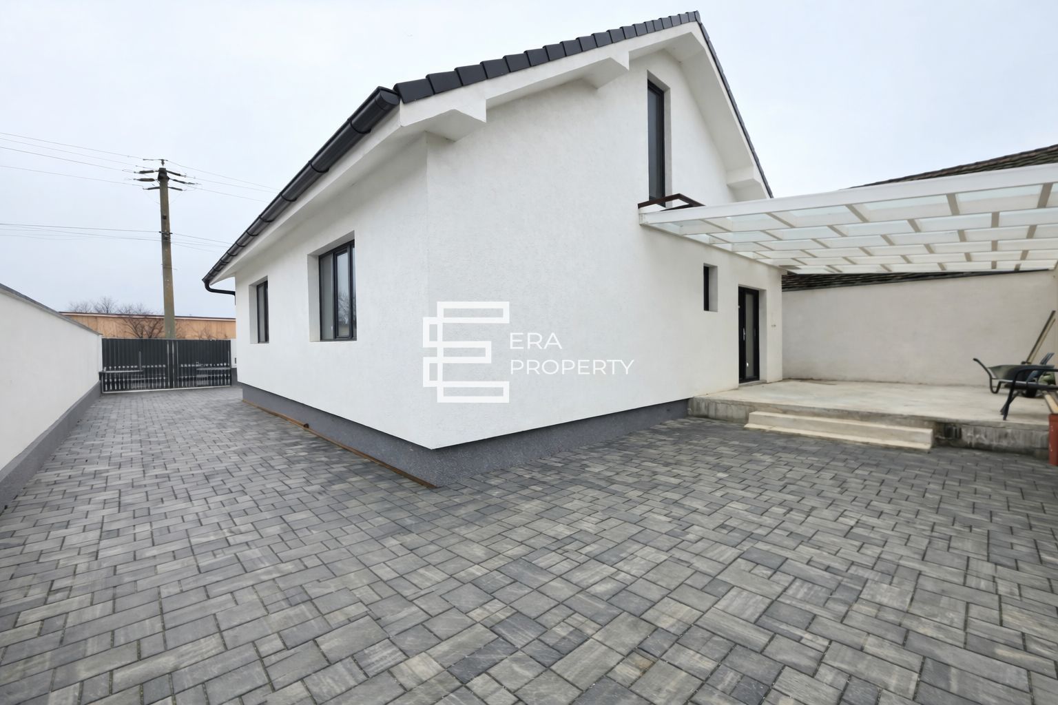 Casă individuală pe un nivel, intabulată, terasă 30 mp, Cristian - Poză 4