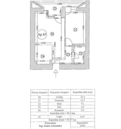 2 CAMERE | THE ADDRESS 102 || BARBU VACARESCU - Schiță 16