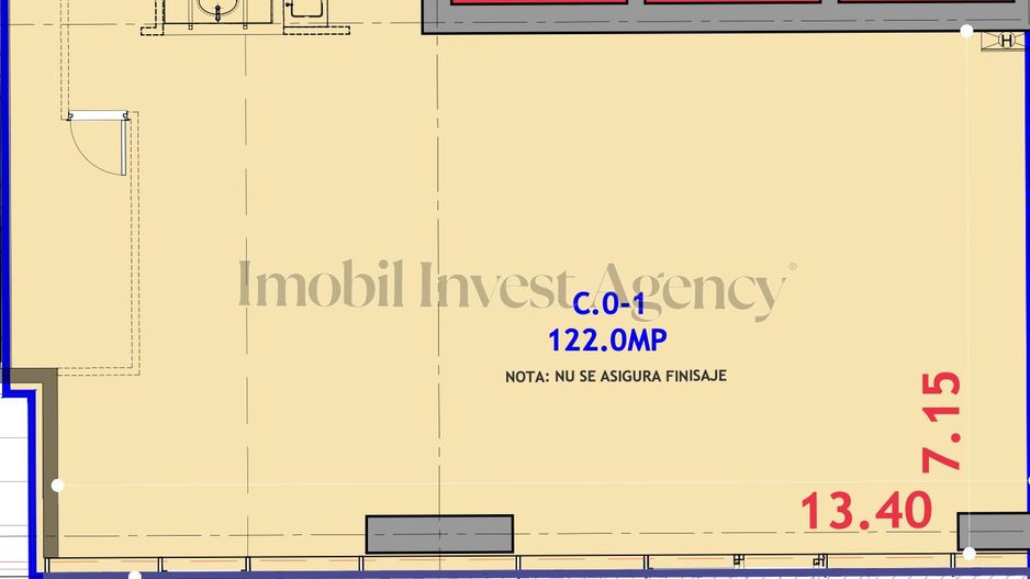 Spatii comerciale de vanzare One High District - Schiță 2