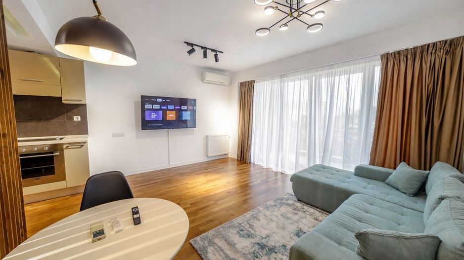 Închiriere Apartament Studio InCity Residence, 51 mp, pază 24/7, lângă metrou - Poză 1