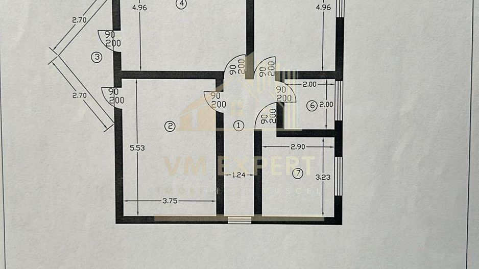 VILA 5 CAMERE,TEREN 560 MP, CAMPULUNG, ARGES - Poză 37