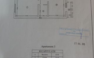 Apartament 2 camere, 60 m², etaj 1, Lunca Cetății – 97.000 EUR - Poză 1