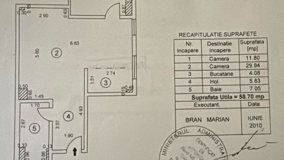 Apartament 2 CAMERE de vanzare - Poză 8