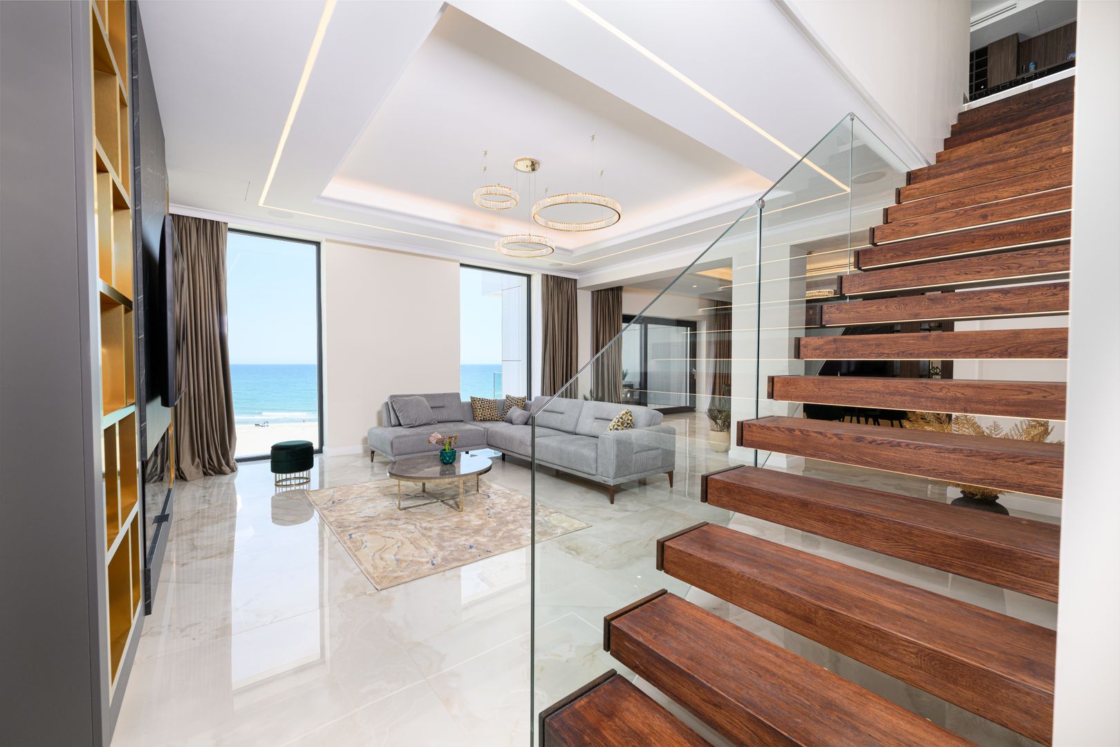 PENTHOUSE CU PISCINA, VEDERE PANORAMICA LA MARE/FALEZA OLIMP - Poză 8