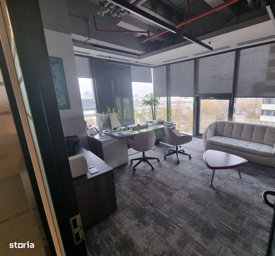 SPATIU DE BIROURI | 439 MP | COMPARTIMENTARE FLEXIBILA | METROU PIPERA - Poză 3