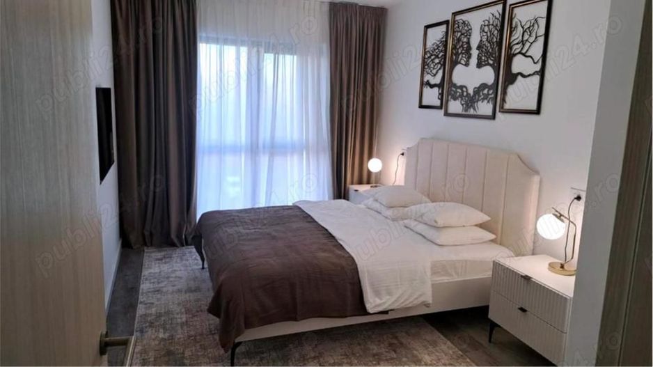 Herastrau (Parcului 20), apartament 2 camere, complet decomandat, bloc nou - Poză 4