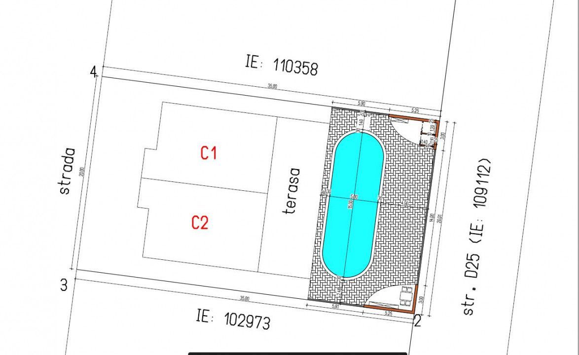 Casa UNICA Mamaia Nord | Kazeboo Beach | Curte 500 mp - Schiță 19