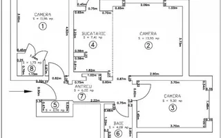 Apartament 3 camere – Mănăștur, lângă „La Terenuri” - Poză 12