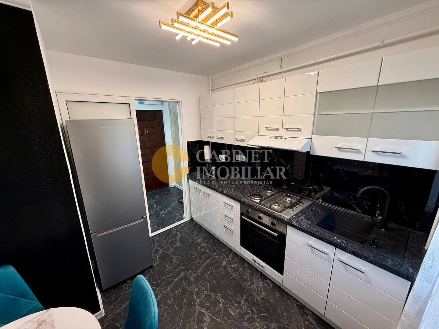 2 Camere Renovat 52mp - Mobilat/Utilat - Zona Podu Ros - Fara Risc - Poză 10