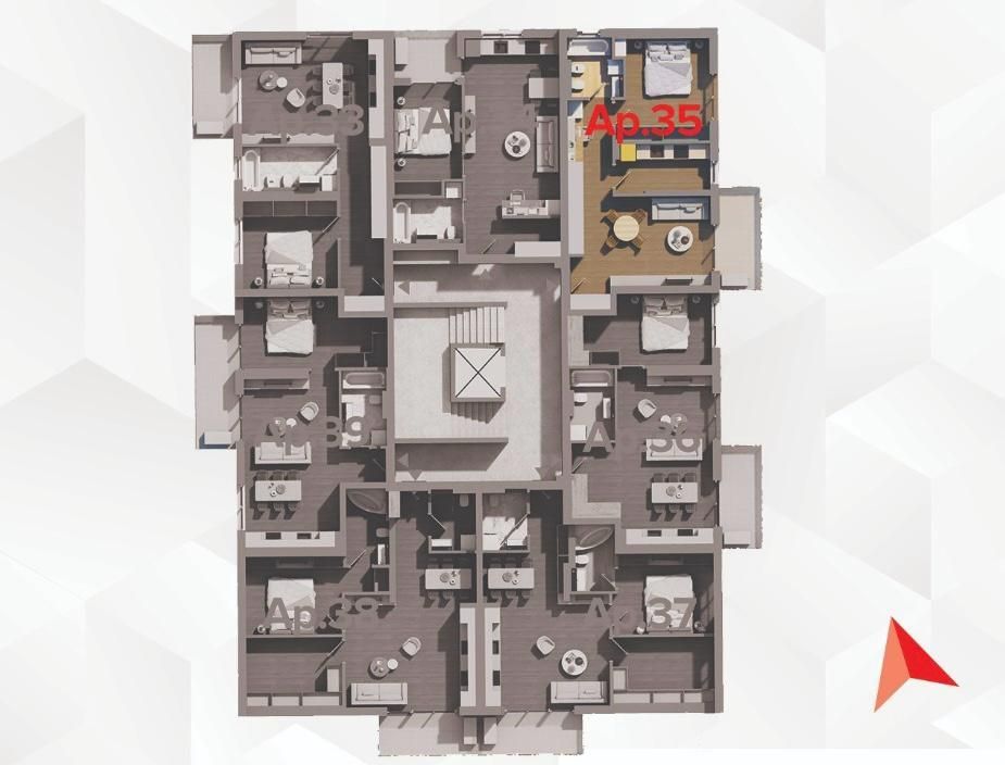 Ultimele 3 apartamente libere in R37 - Ared City - AFI Arad - Poză 7