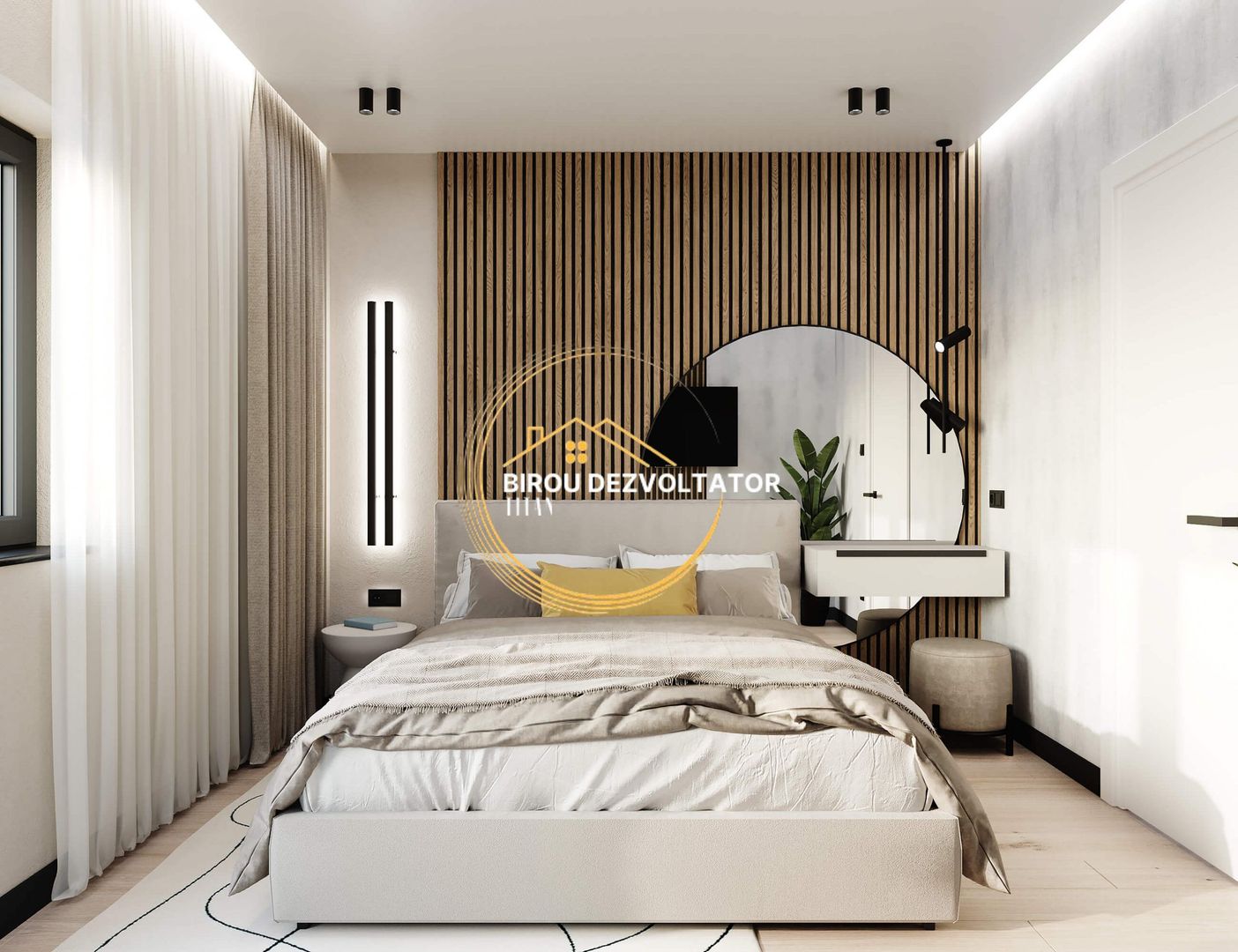 Apartament Penthouse vedere superba libera Parc metrou 1 decembrie - Poză 6