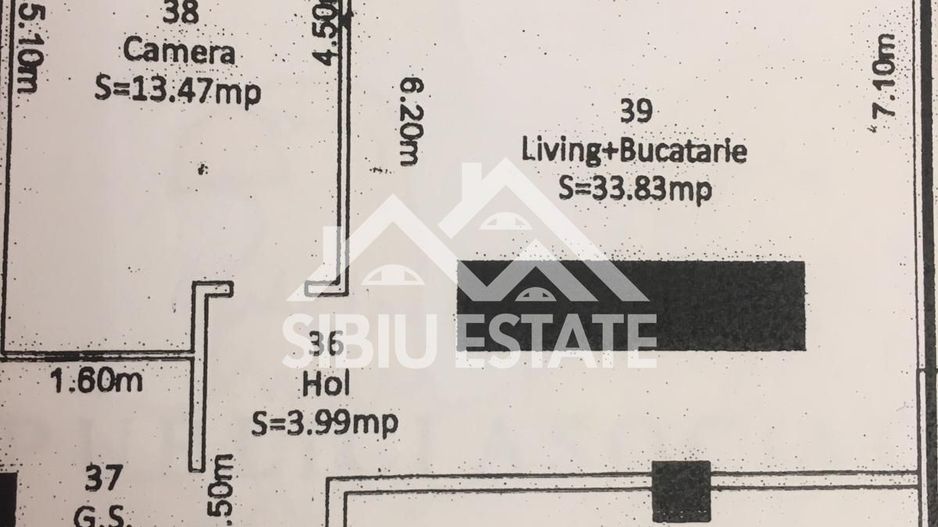 Apartament de vanzare cu 3 camere, suprafata.utila 70mp. - Poză 8