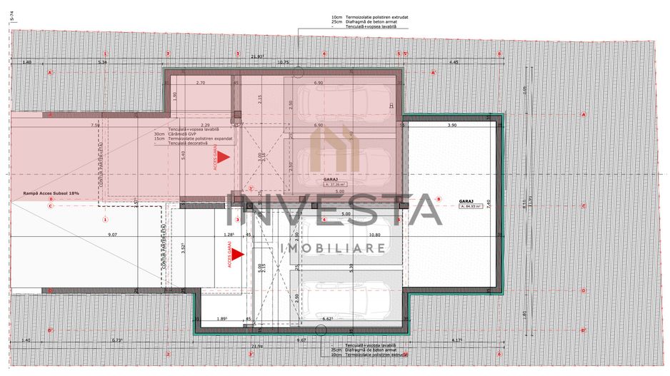 Duplex modern | 191 mp | curte proprie | garaj dublu | Andrei Muresanu - Schiță 3