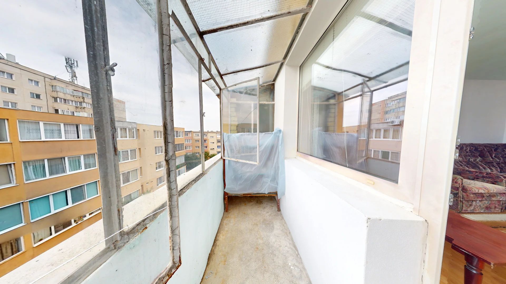 Apartament 3 camere, 63 mp, Craiter, etaj 4/4, vedere pe 2 părți - Poză 6