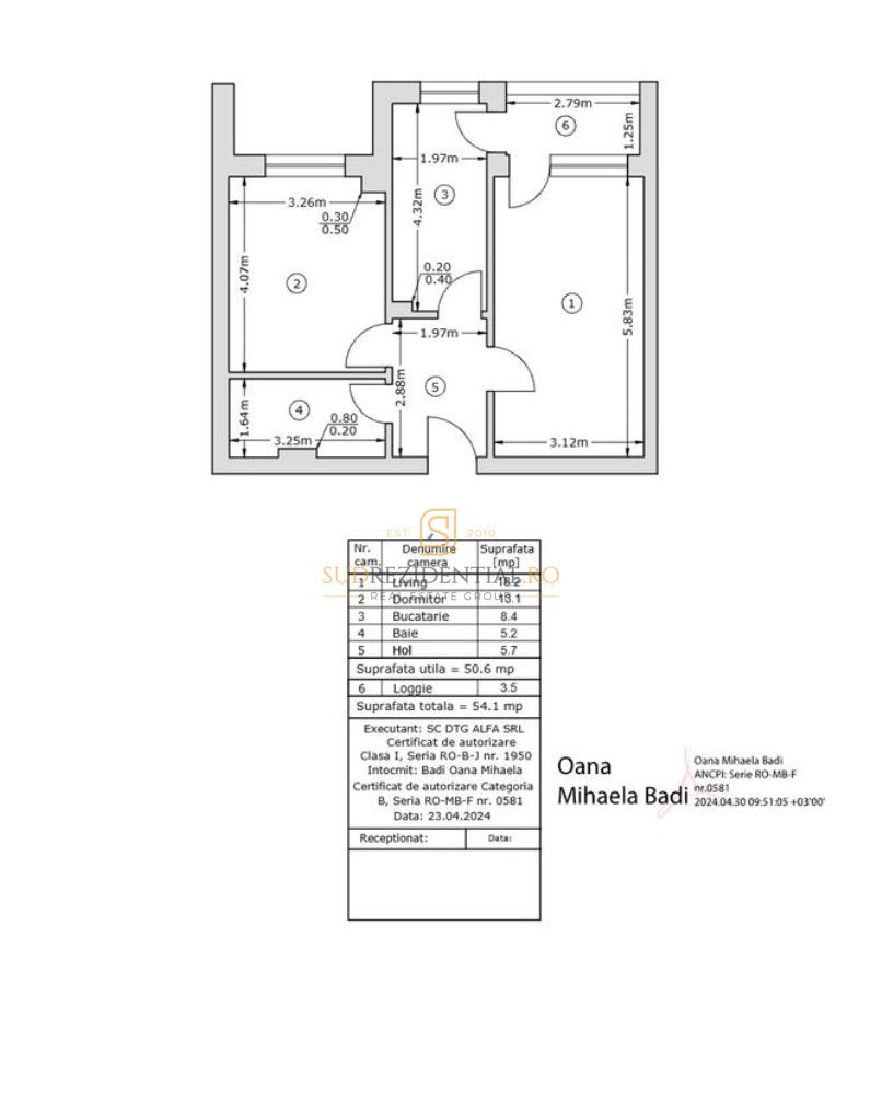2 camere NOU | 54 mp | Bloc 2024 | Sector 4 | 110.000 € - Poză 8