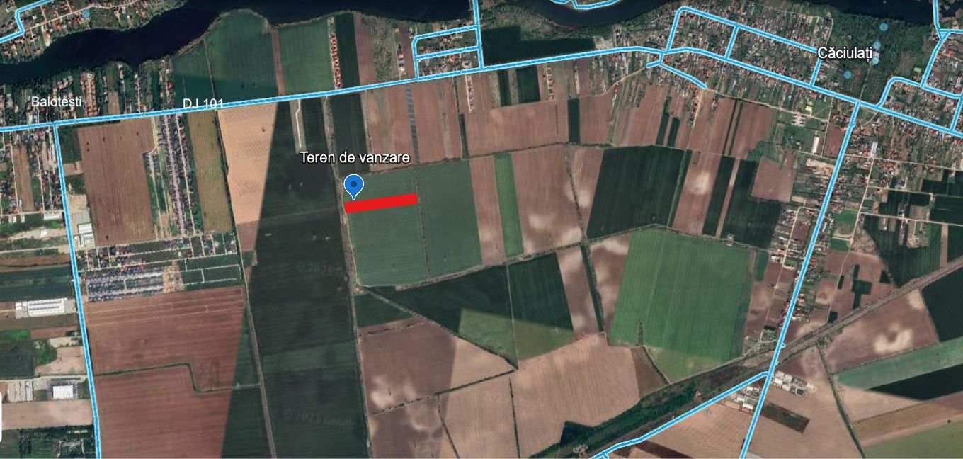 Teren de vanzare 10.000 mp | Căciulați, Moara Vlăsiei | Balotesti - Poză 1