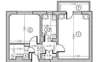 Apartament 2 camere de vanzare  Lujerului - Poză 8