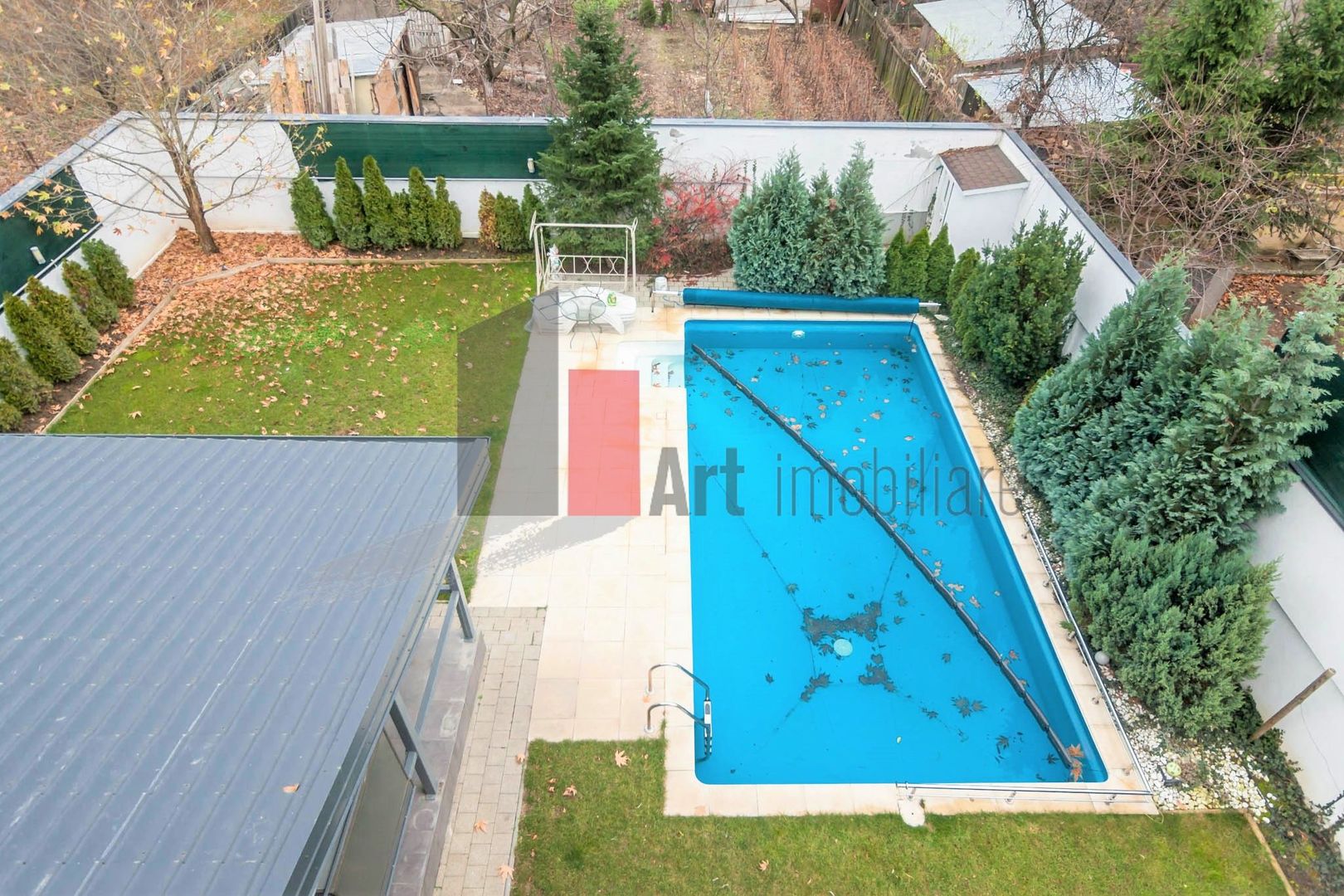 Vila luxoasa cu piscina si curte generoasa - Pipera - Poză 27