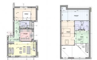 Penthouse 3 camere, 2 bai si dressing, intabulat, contoare (RV-50M-Da) - Poză 10