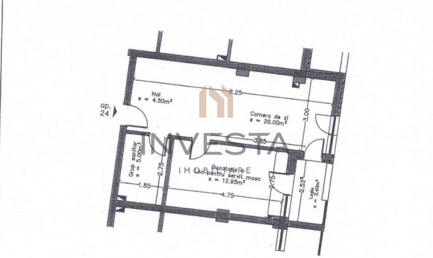 Apartament 2 camere PREMIUM | parcare subterana | Zona Anton Pann - Schiță 9