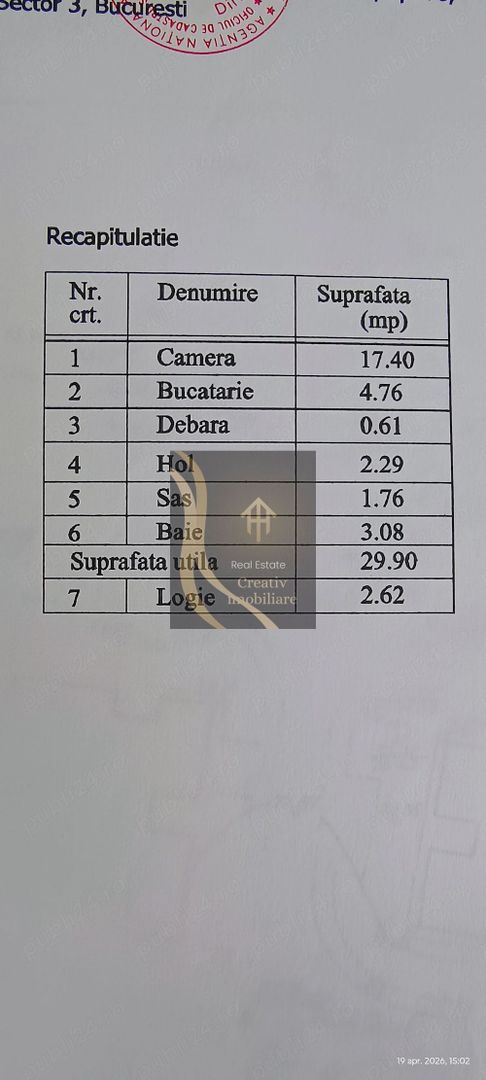 Garsoniera Ozana (zona Titan, 1 Decembrie) 62.000 euro - Poză 7