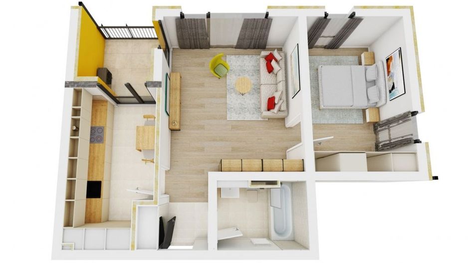 Apartamente decomandate | Lift | Gradina proprie | Dezvoltator - Poză 22