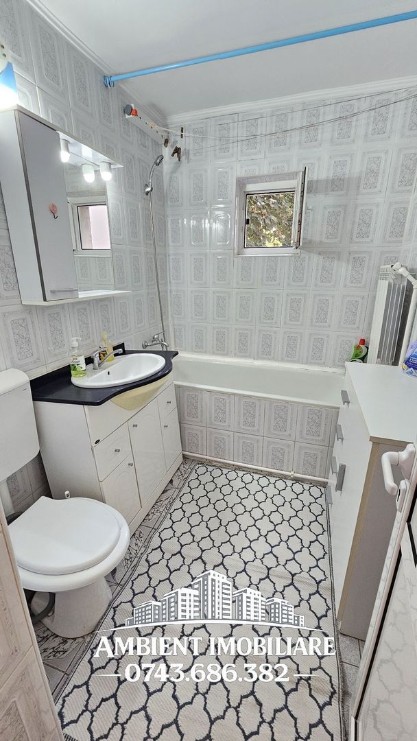 Apartament cu 2 camere, ETAJ 2, mobilat și utilat, VASLUI - zona CARTIER; - Poză 13