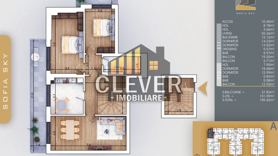 Duplex 5 Camere 3 Bai Bucatarie Generoasa Th. Pallady - Poză 1