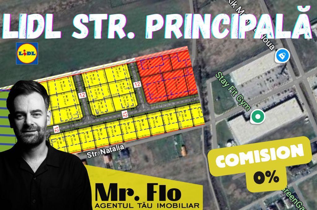 Parcele Duplex, blocuri sau casa individuala MOSNITA NOUA landa LIDL - Poză 2