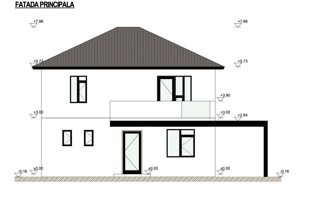 Casa individuala Sura Mica, Sibiu - Schiță 14