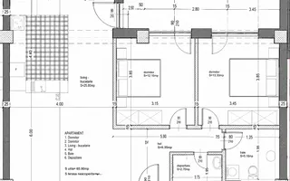 Apartament premium 3 cam, boxa, garaj-intabulat- Sibiu zona Alba Iulia - Schiță 13