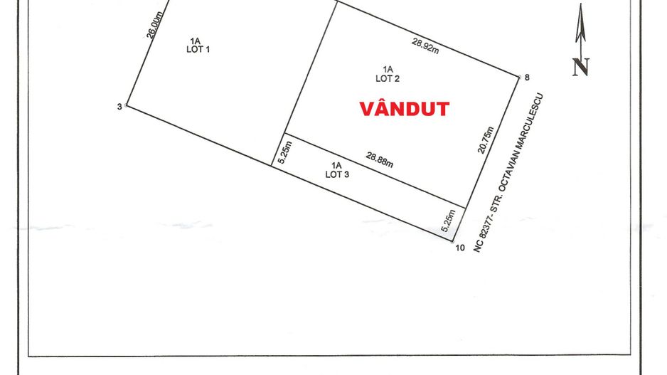 TEREN 600 mp, drum asfaltat, cu toate utilitățile, VASLUI-zona Moara Grecilor - Poză 5