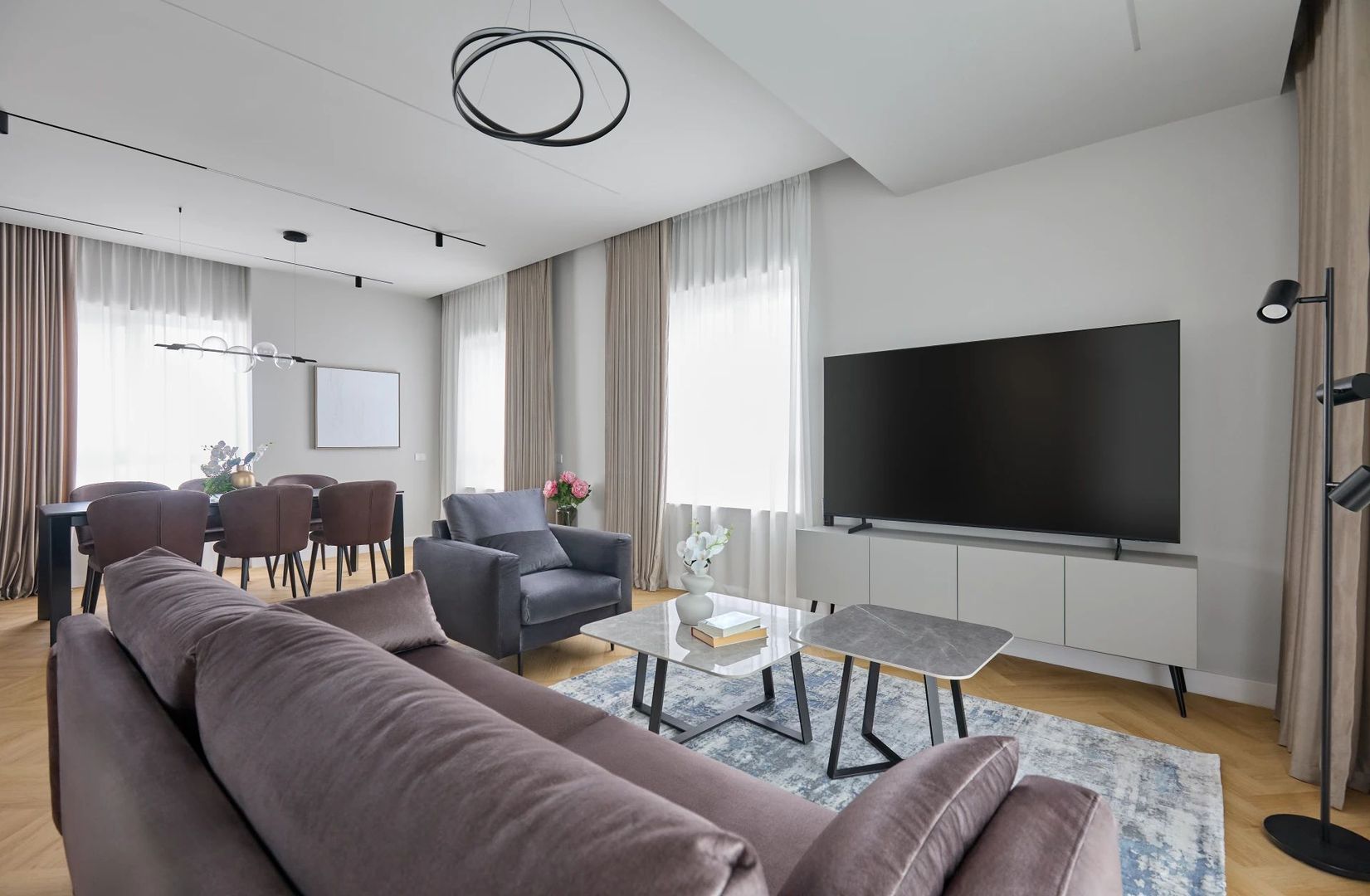 Penthouse modern I Terasă panoramică de 148 mp I 4 camere - Poză 3