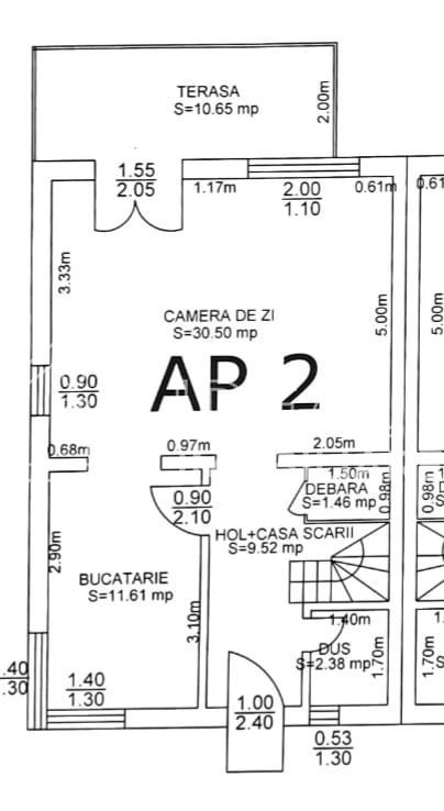 Duplex premium cu 3 dormitoare | Curte amenajată | Zonă de case - Schiță 30