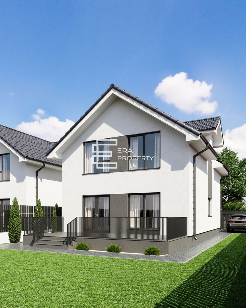 Casă nouă, 5 camere, terasă 22 mp, teren 340 mp – Șura Mare - Poză 2