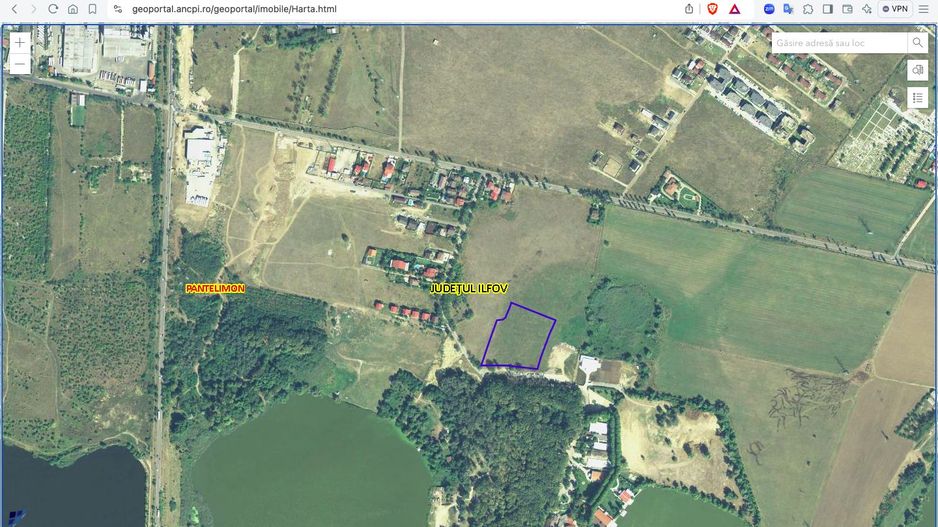 Teren intravilan Pantelimon 12.828 mp cu acces din Soseaua Cernica - Poză 3