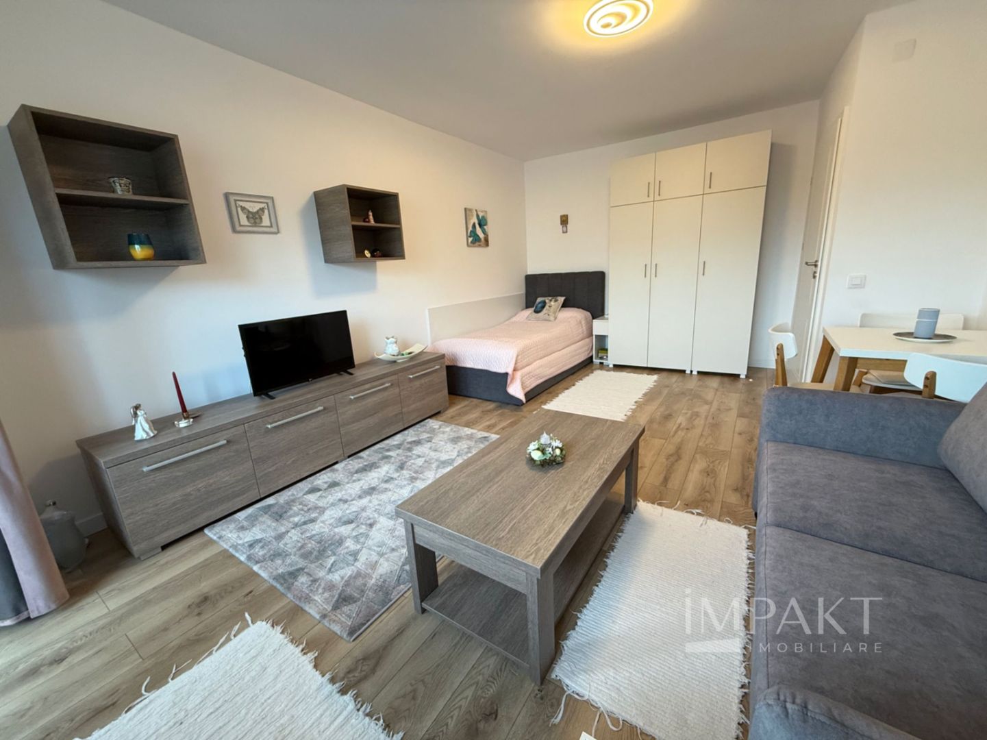 Apartament premium cu 1 cameră | Mobilat lux | Lângă USAMV și Platinia - Poză 2