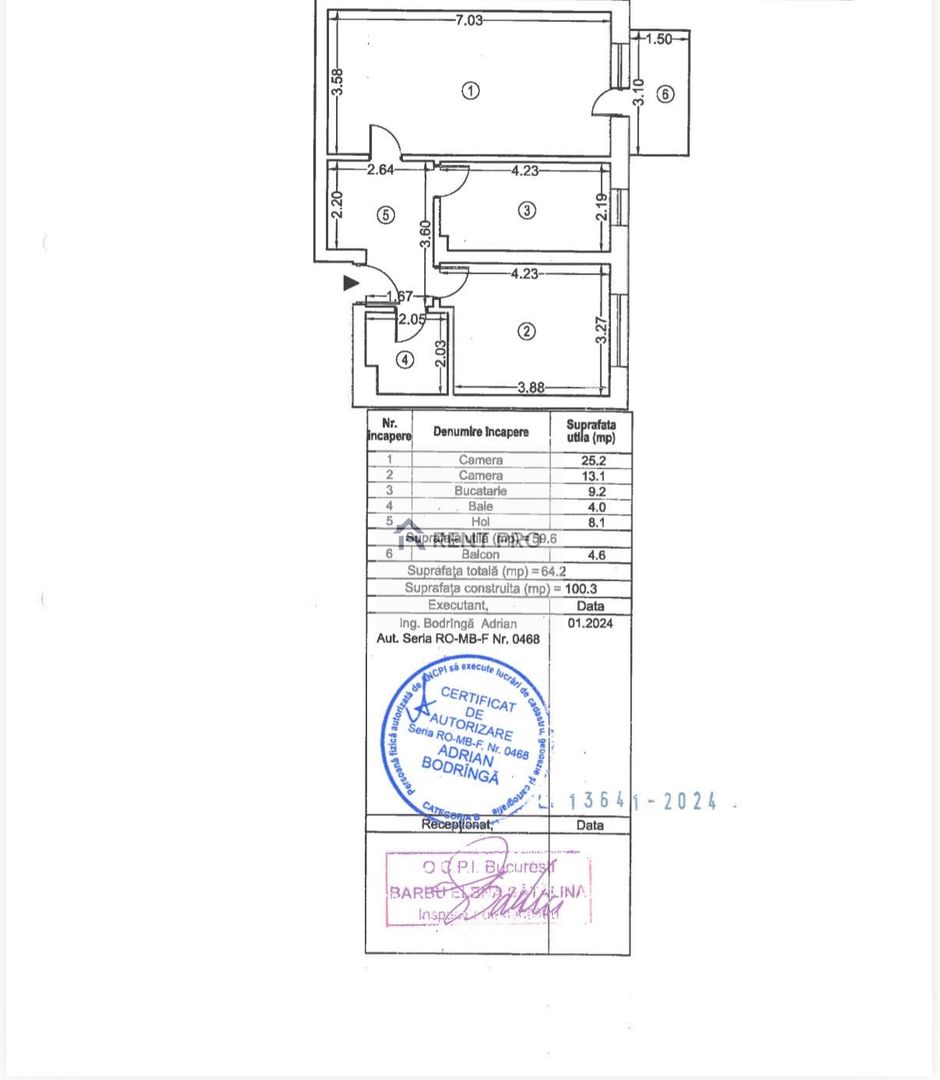 Apartament 2 Camere Exigent Plaza Residence Faza 5 - Poză 17