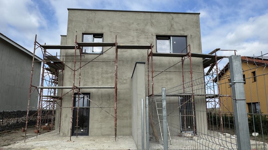 Sacalaz, 1/2 Duplex P+E, 4 Camere,2 Bai,Proiect Modern - Poză 4