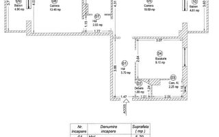 Se oferă spre vânzare un apartament cu 2 camere, Et. 1,Str Munteniei - Poză 9
