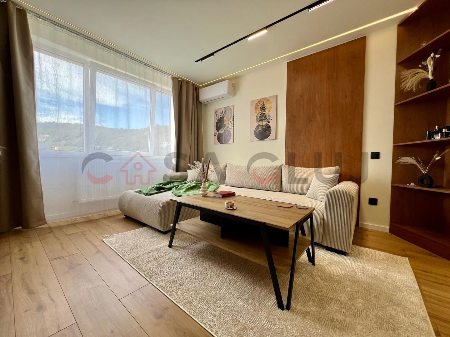 2 camere decomandate la cheie, cu view superb, Grigorescu - Poză 3