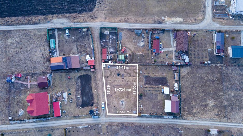 Teren 724 mp – Dealul Sibiului | Zonă cu potențial de intravilan - Poză 2