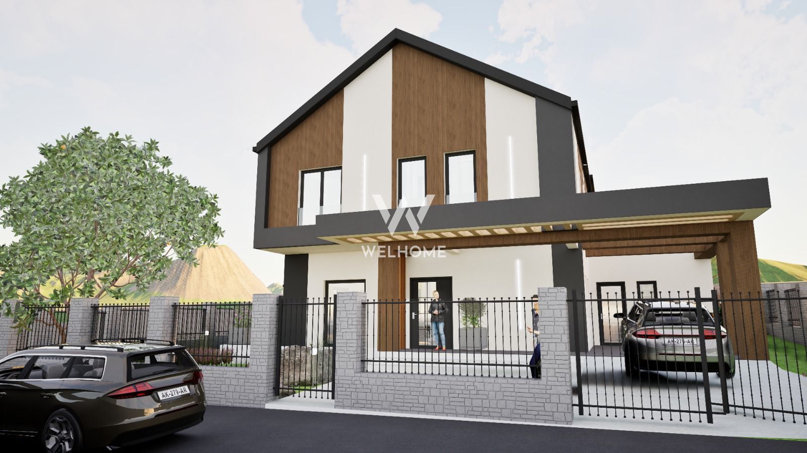 Casă single modernă, eficientă energetic și curte generoasă - Poză 6