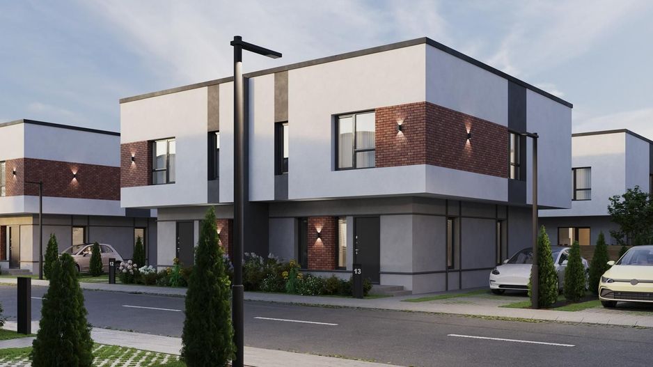 Vila tip duplex 4 camere Pompa Caldura Titan Pallady - Poză 8