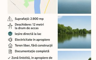 Teren de vanzare in zona Mogosoaia (Iesire la Lac) - Poză 1